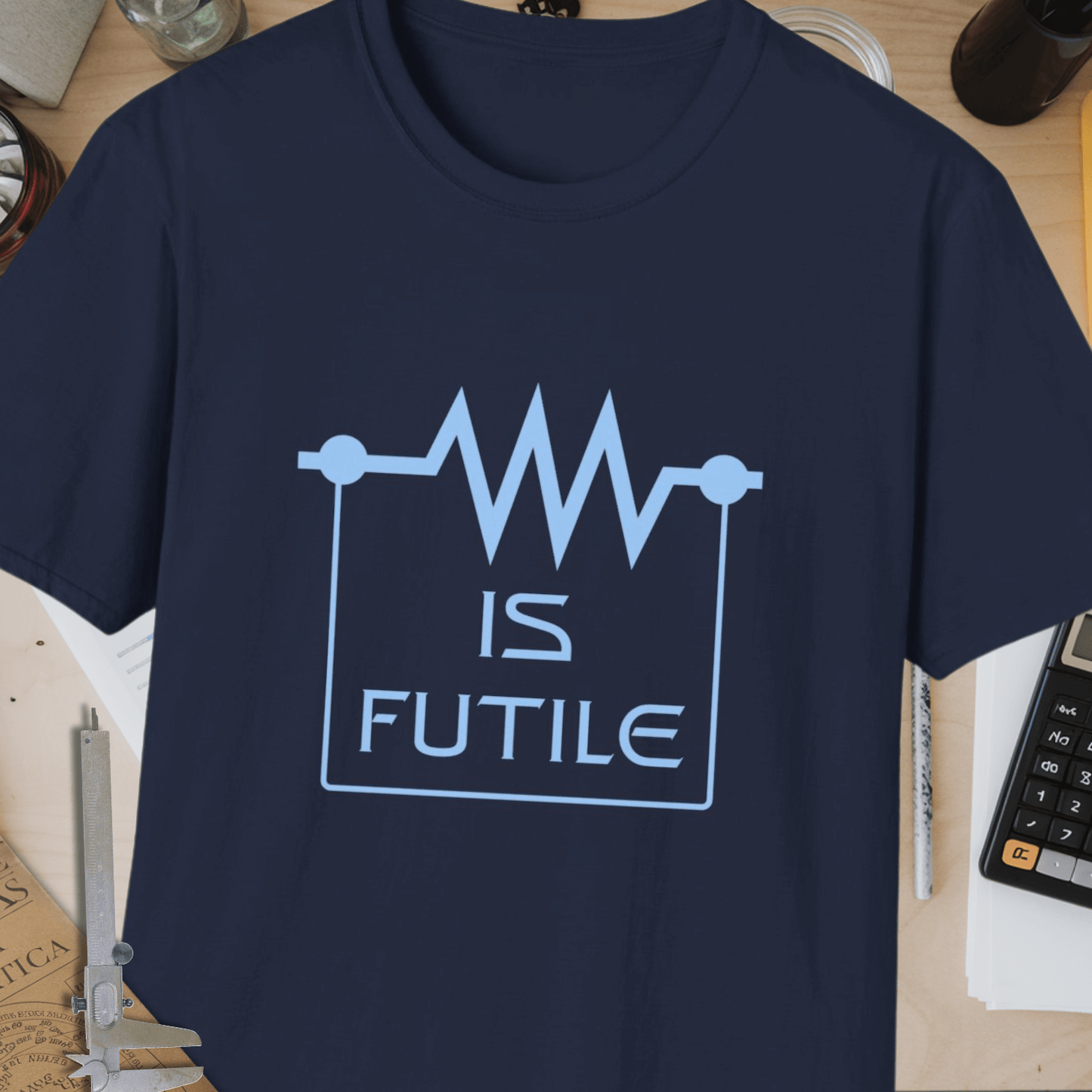 Is Futile Unisex Softstyle T-Shirt