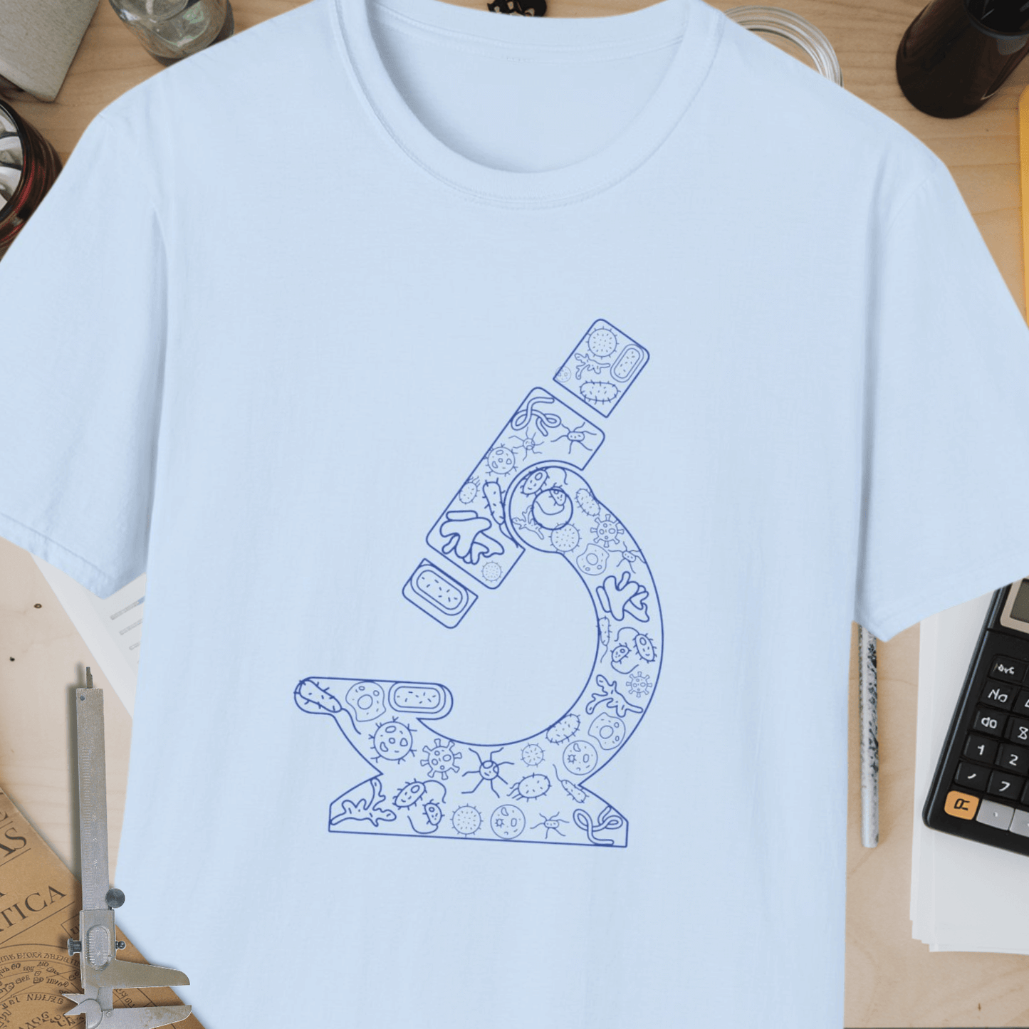 Living Microscope Unisex Softstyle T-Shirt