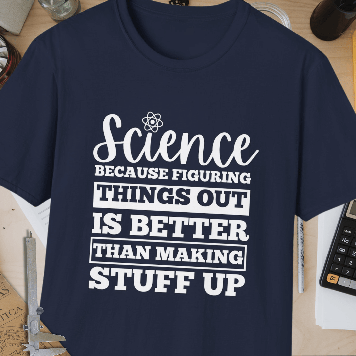 Making Stuff Up Unisex Softstyle T-Shirt