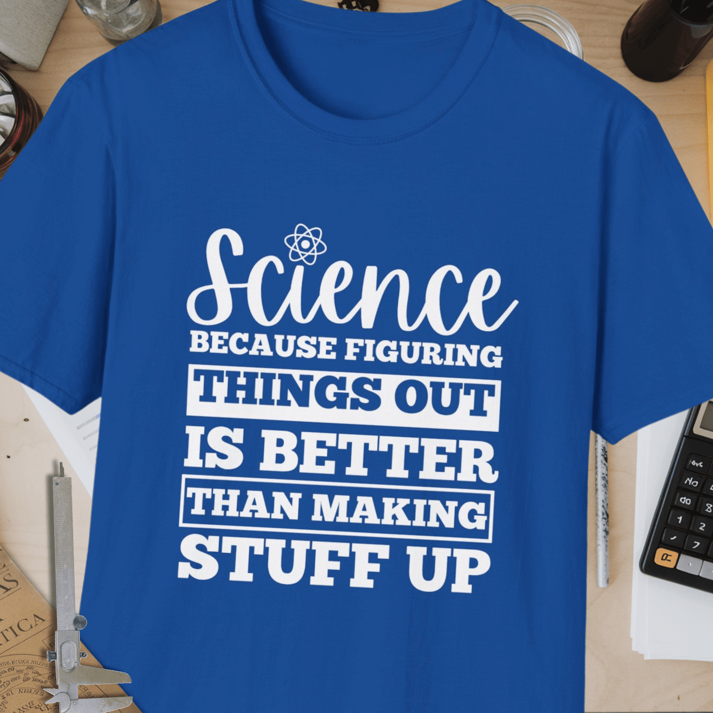 Making Stuff Up Unisex Softstyle T-Shirt