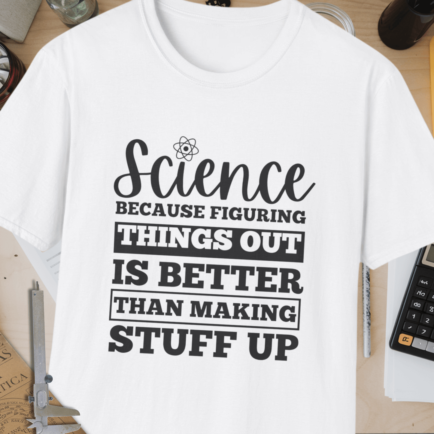 Making Stuff Up Unisex Softstyle T-Shirt