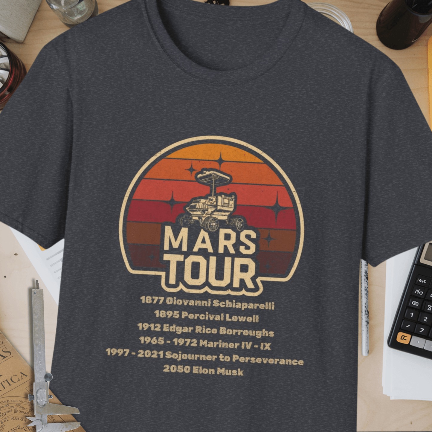 Mars Tour Unisex Softstyle T-Shirt