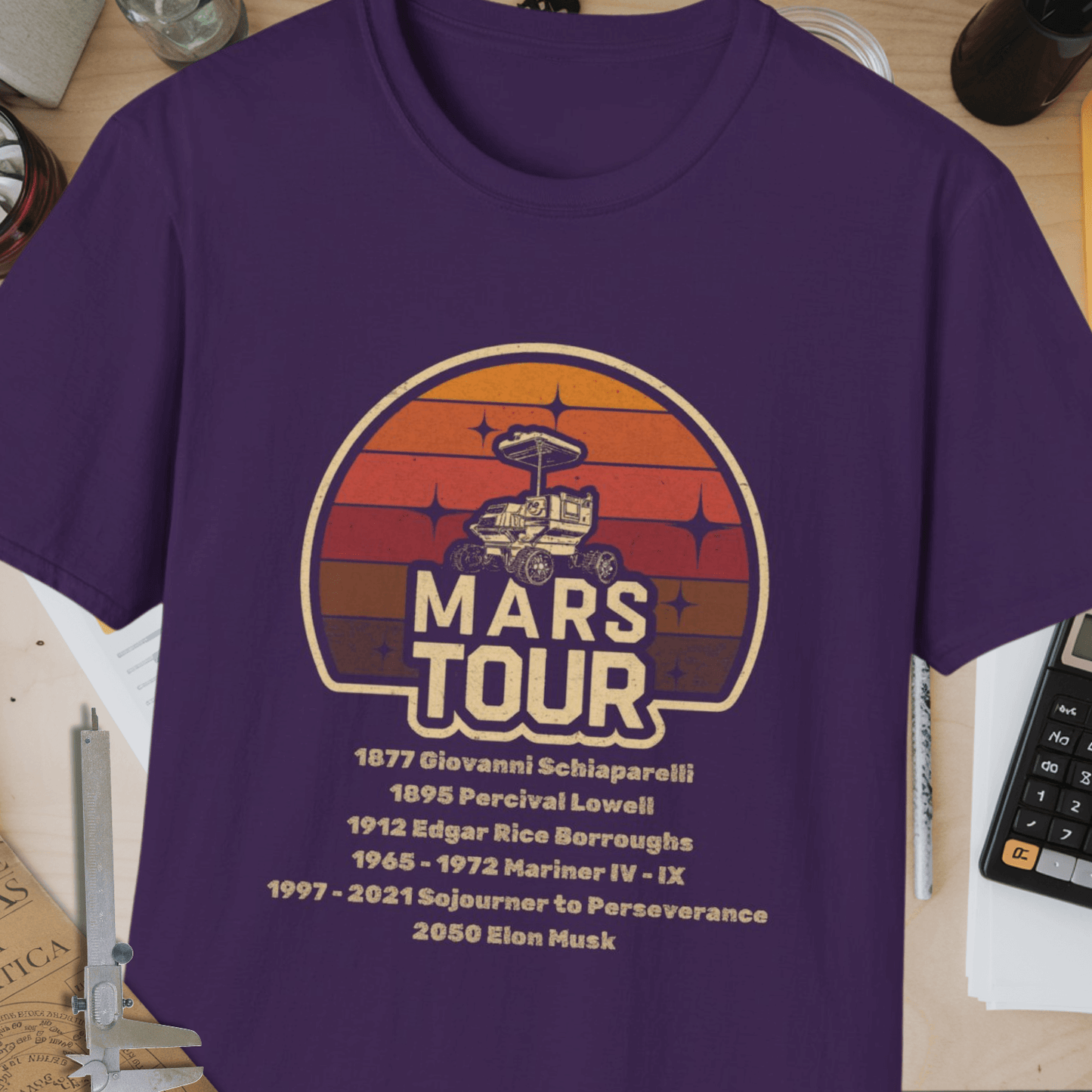 Mars Tour Unisex Softstyle T-Shirt