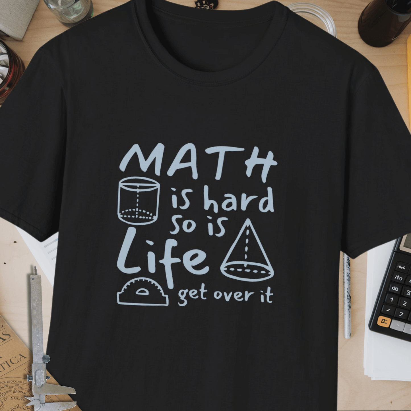 Math Is Hard Unisex Softstyle T-Shirt