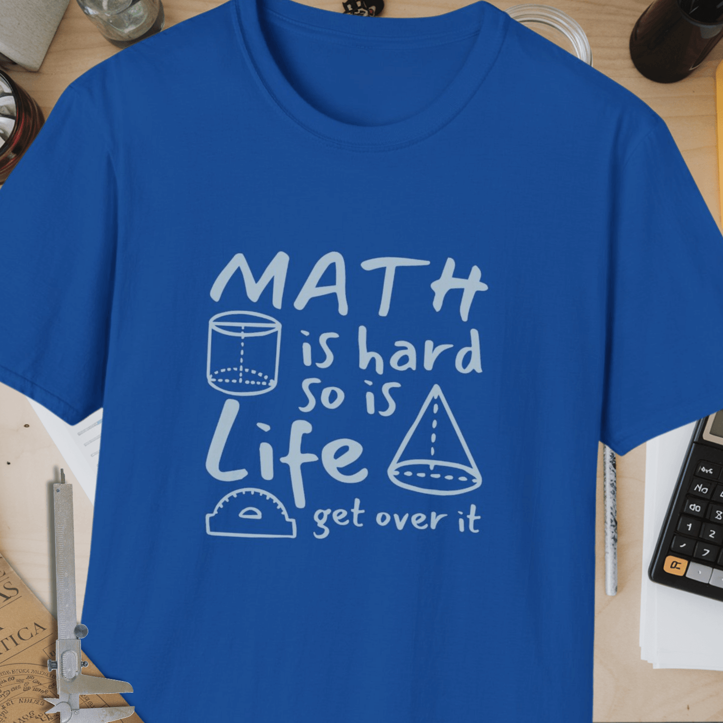 Math Is Hard Unisex Softstyle T-Shirt