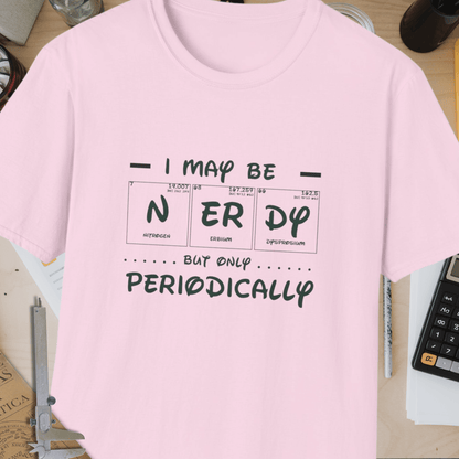 May Be Nerdy Unisex Softstyle T-Shirt