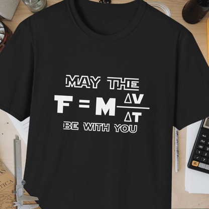 May The F=M (V/T) Unisex Softstyle T-Shirt