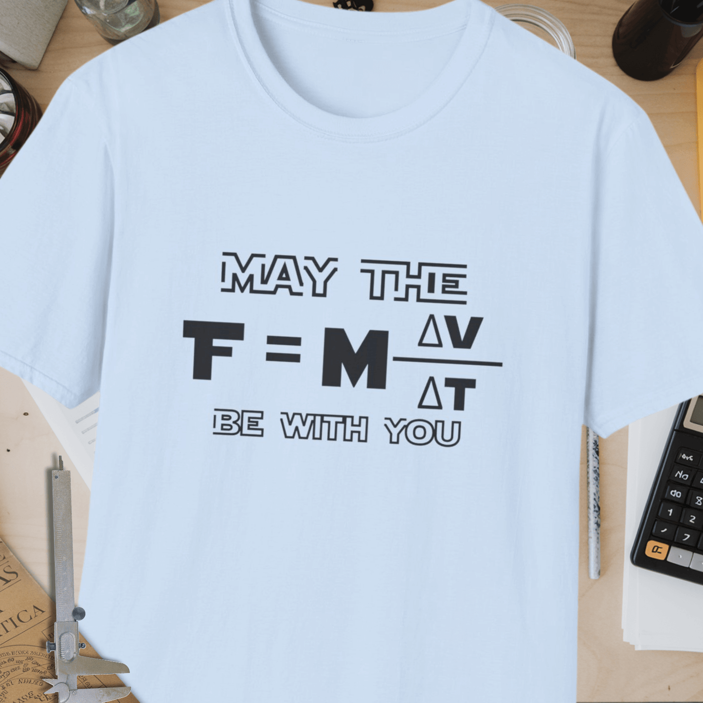 May The F=M (V/T) Unisex Softstyle T-Shirt