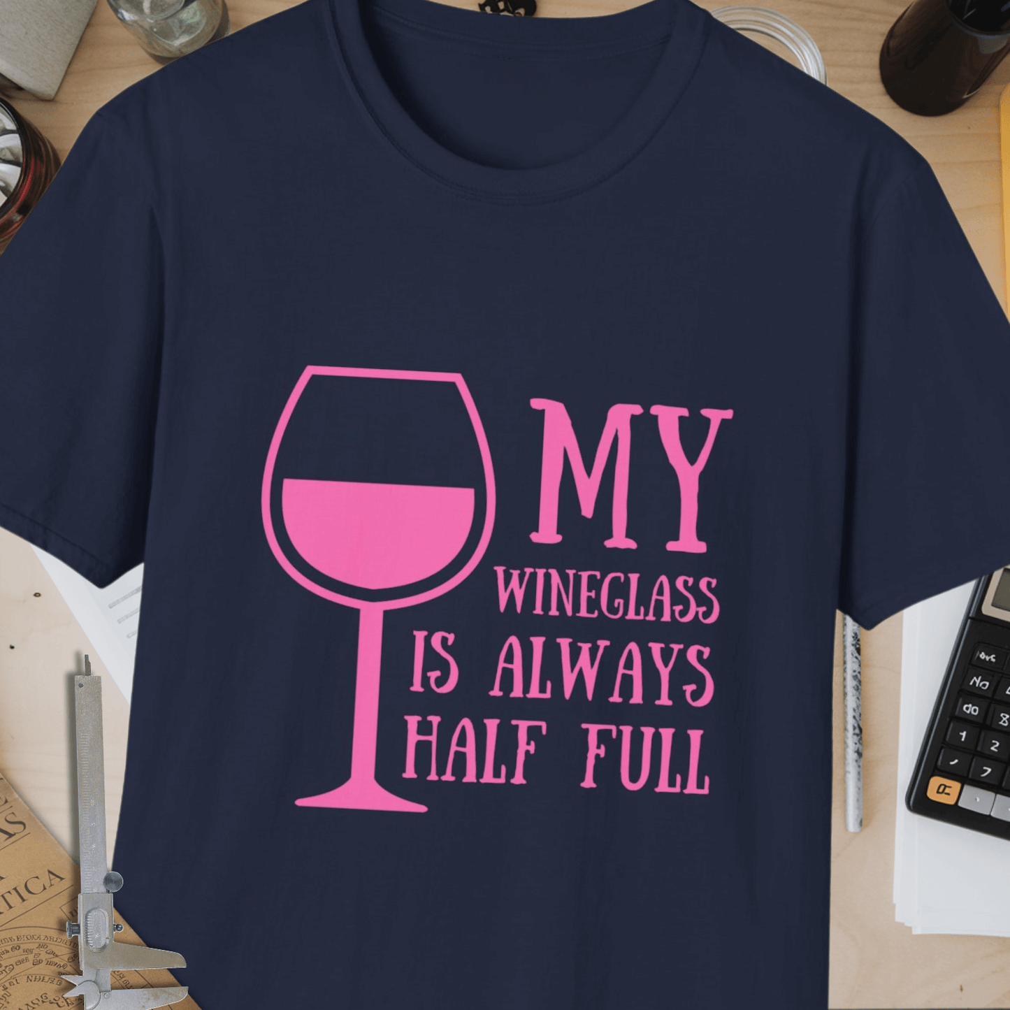 My Wineglass Unisex Softstyle T-Shirt