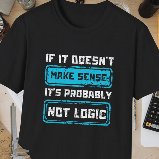 Not Logic Unisex Softstyle T-Shirt