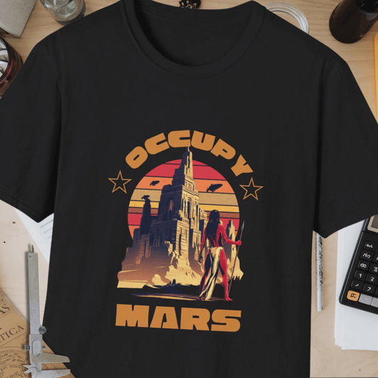 Occupy Mars Unisex Softstyle T-Shirt