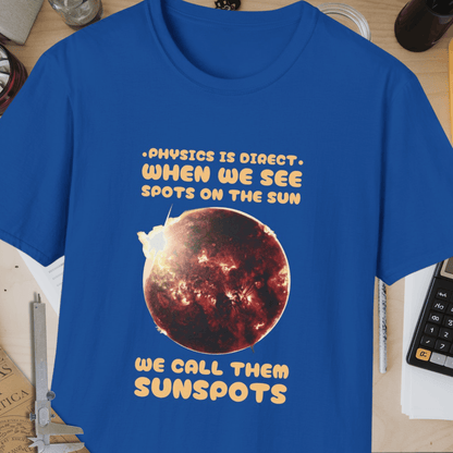 Physics Is Direct Unisex Softstyle T-Shirt