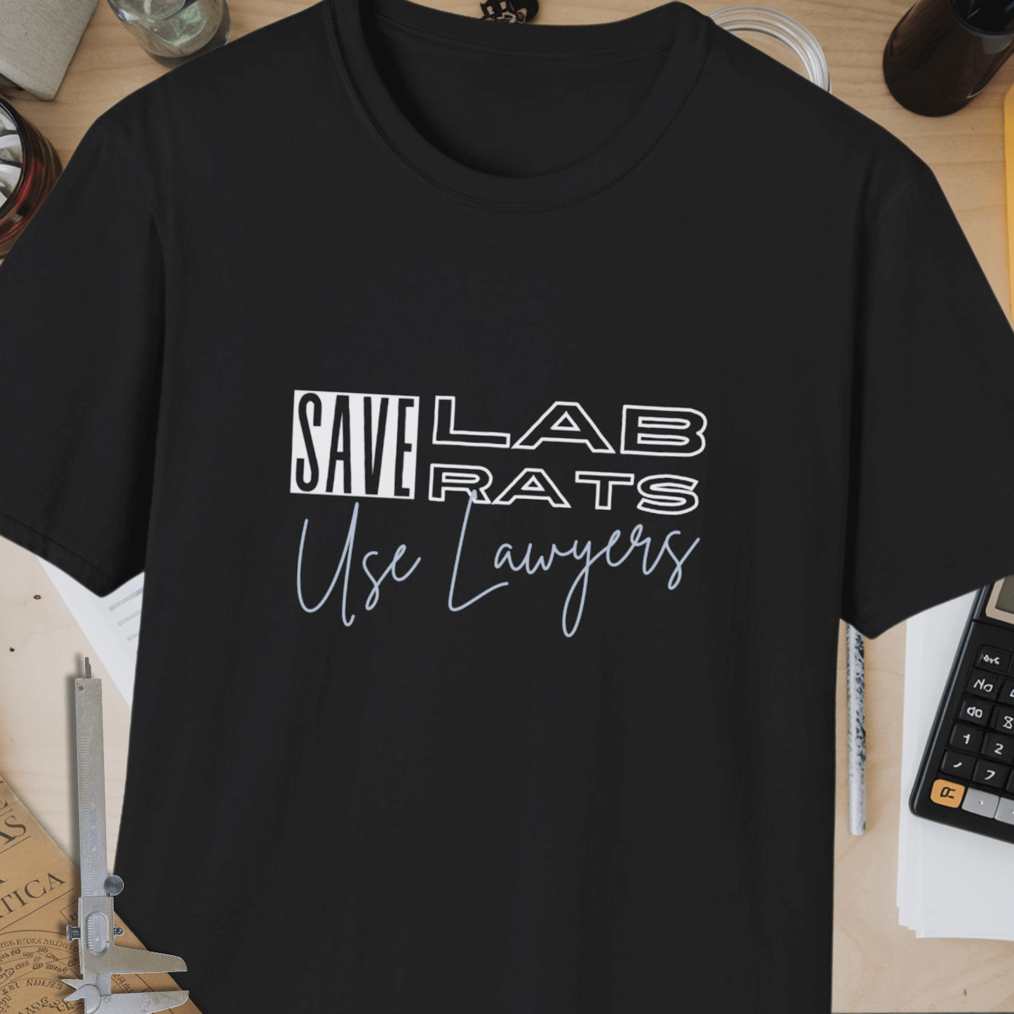 Save Lab Rats Unisex Softstyle T-Shirt