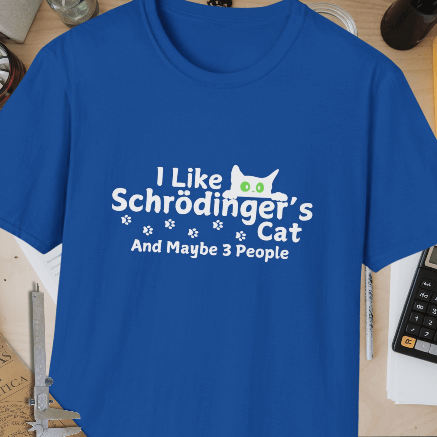 Schrödinger’s Cat Unisex Softstyle T-Shirt