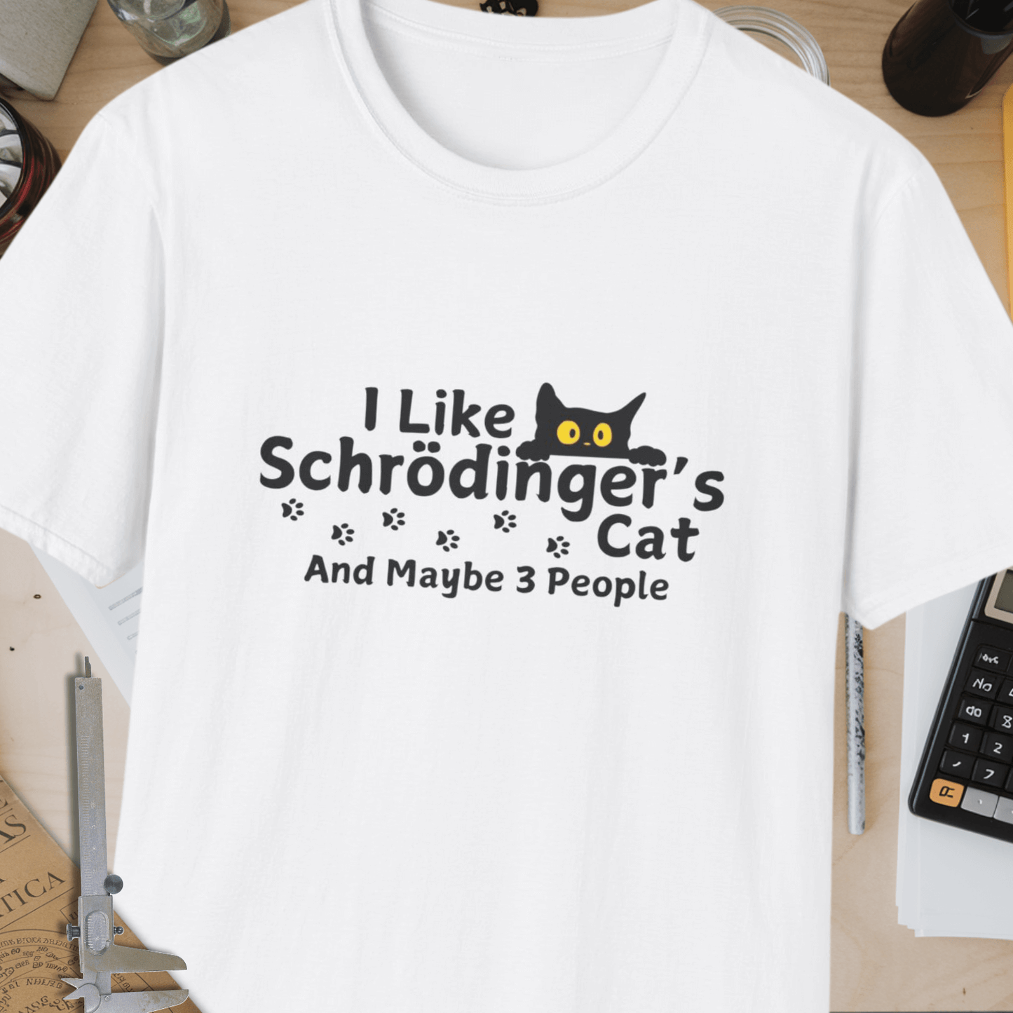 Schrödinger’s Cat Unisex Softstyle T-Shirt