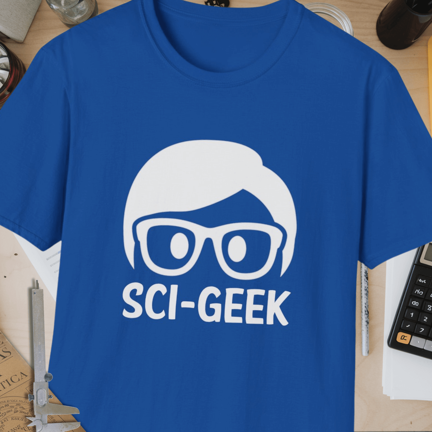 Sci Geek Unisex Softstyle T-Shirt