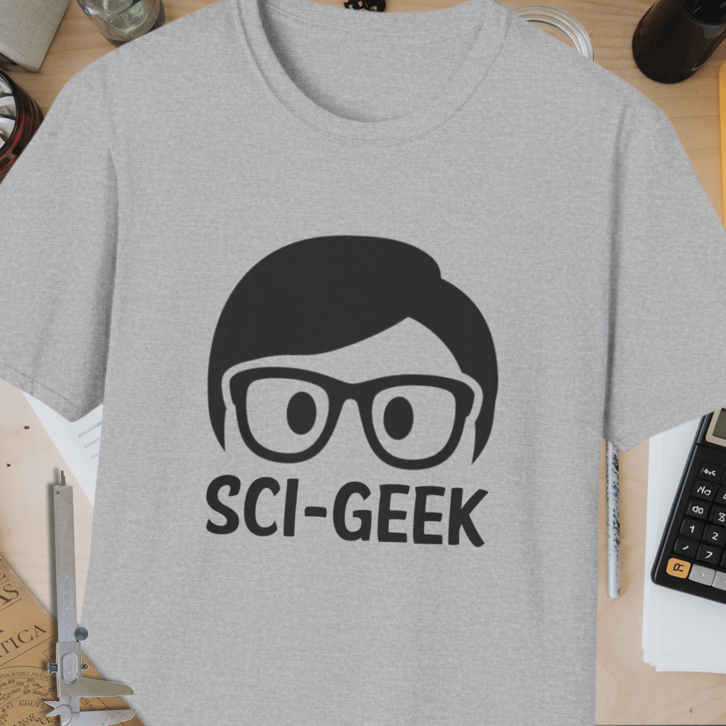 Sci Geek Unisex Softstyle T-Shirt