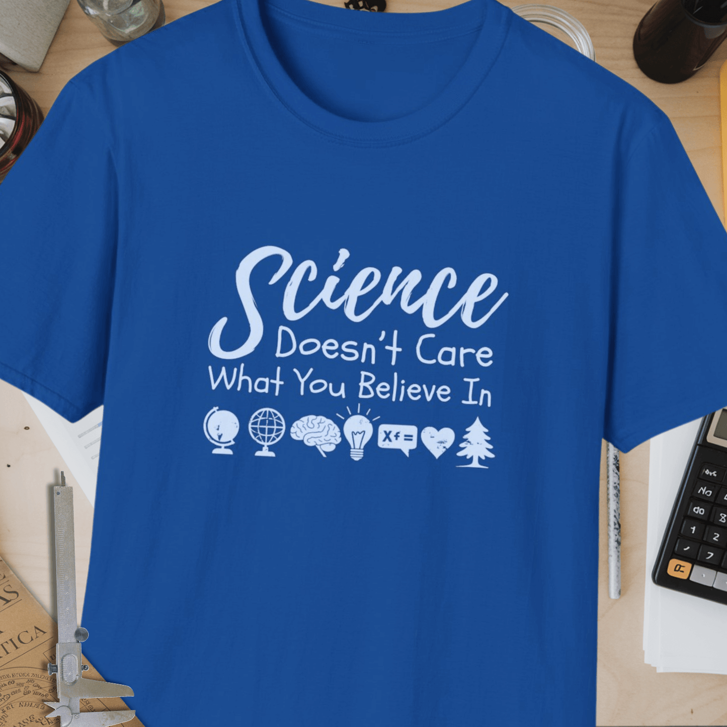 Science Doesn't Care Unisex Softstyle T-Shirt