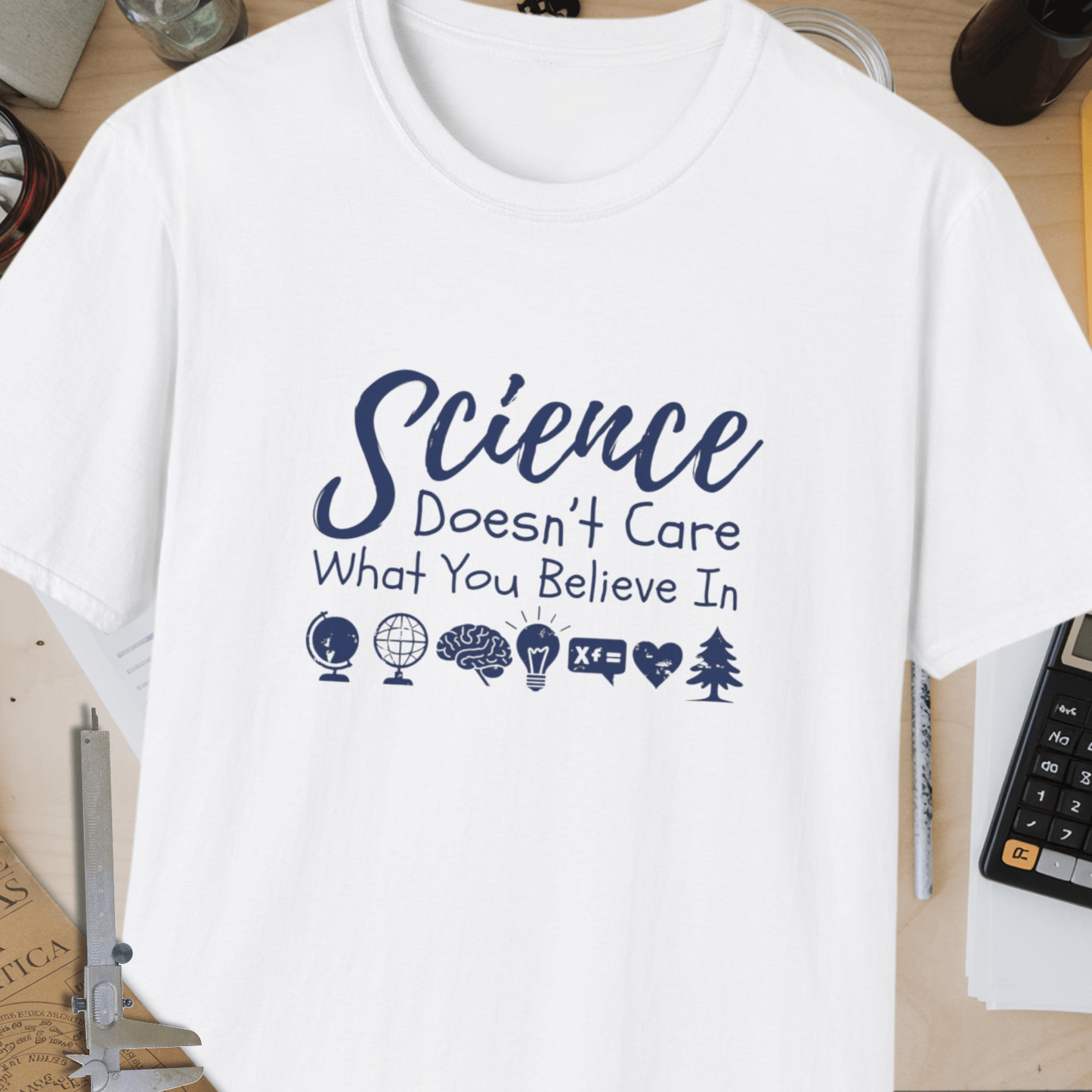 Science Doesn't Care Unisex Softstyle T-Shirt