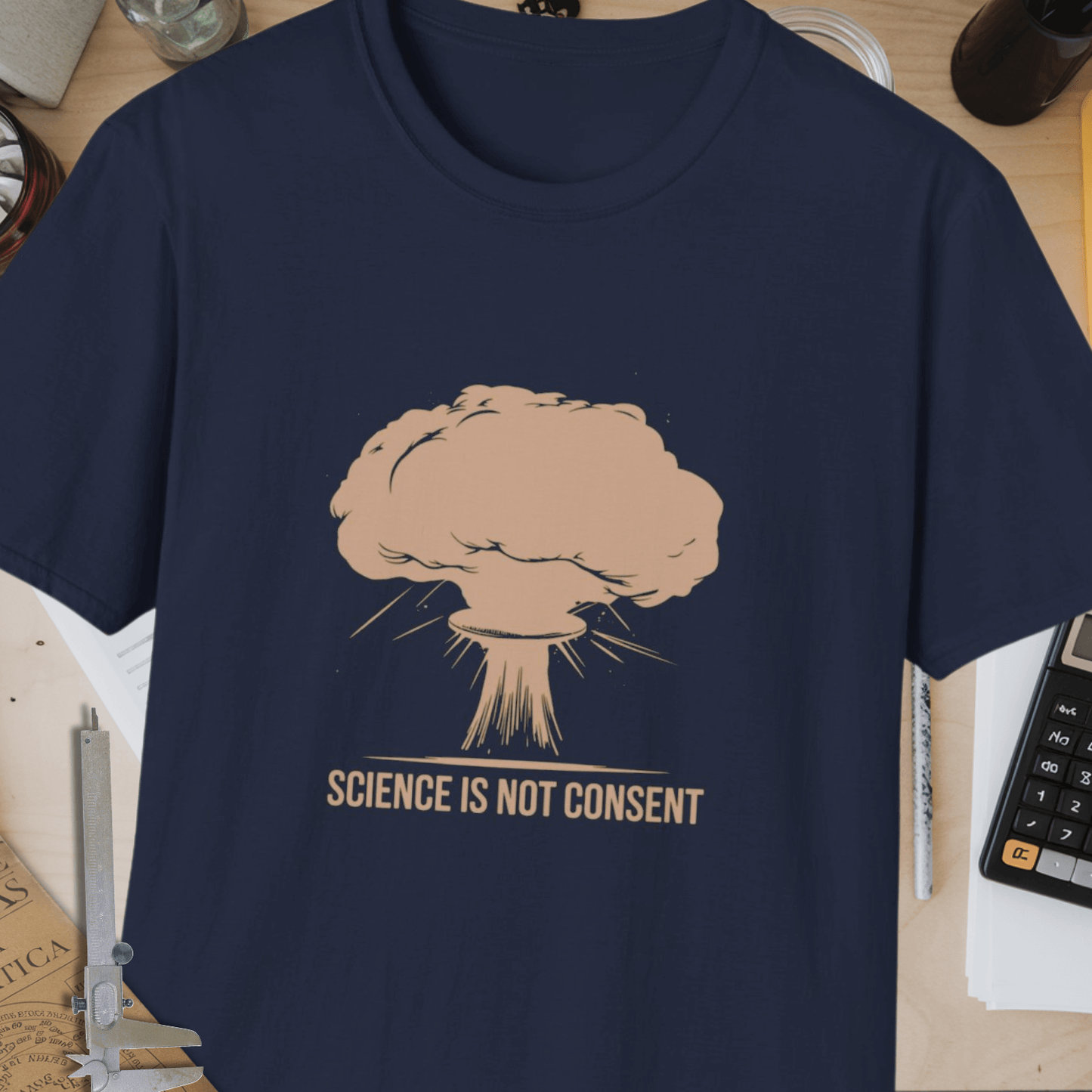 Science Is Not Consent Unisex Softstyle T-Shirt