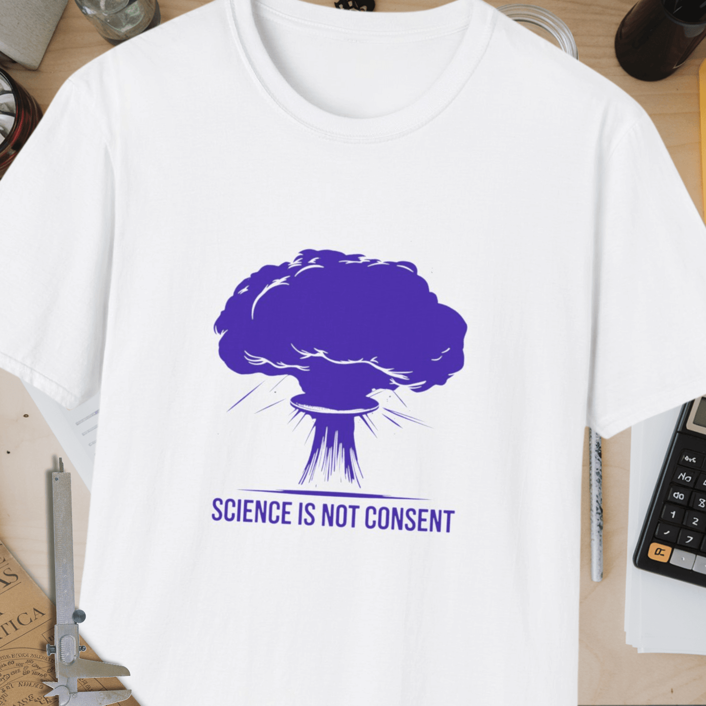 Science Is Not Consent Unisex Softstyle T-Shirt