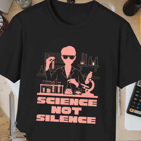 Science Not Silence Unisex Softstyle T-Shirt