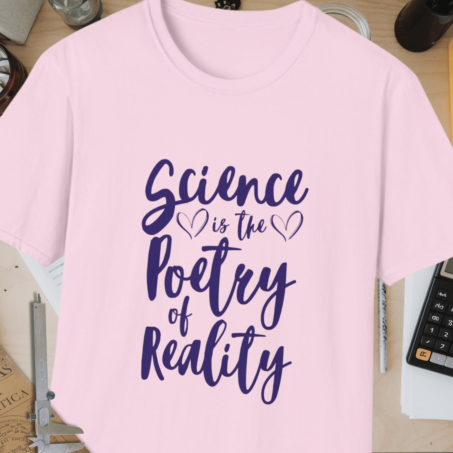 Science Poetry Unisex Softstyle T-Shirt