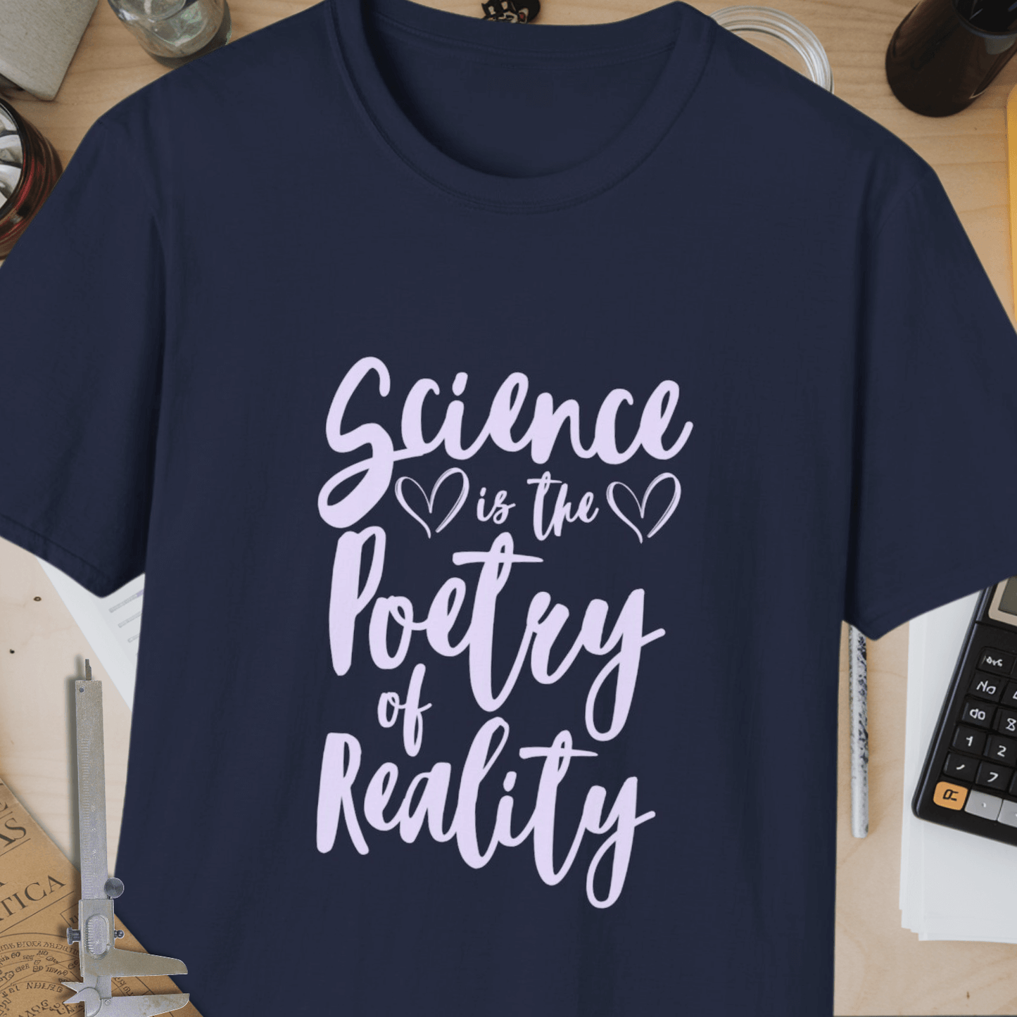 Science Poetry Unisex Softstyle T-Shirt