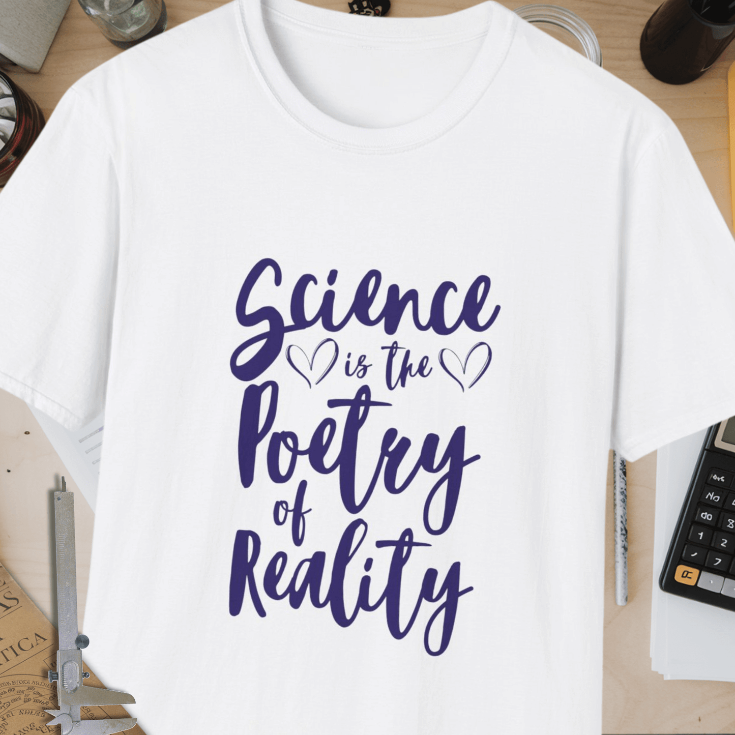 Science Poetry Unisex Softstyle T-Shirt