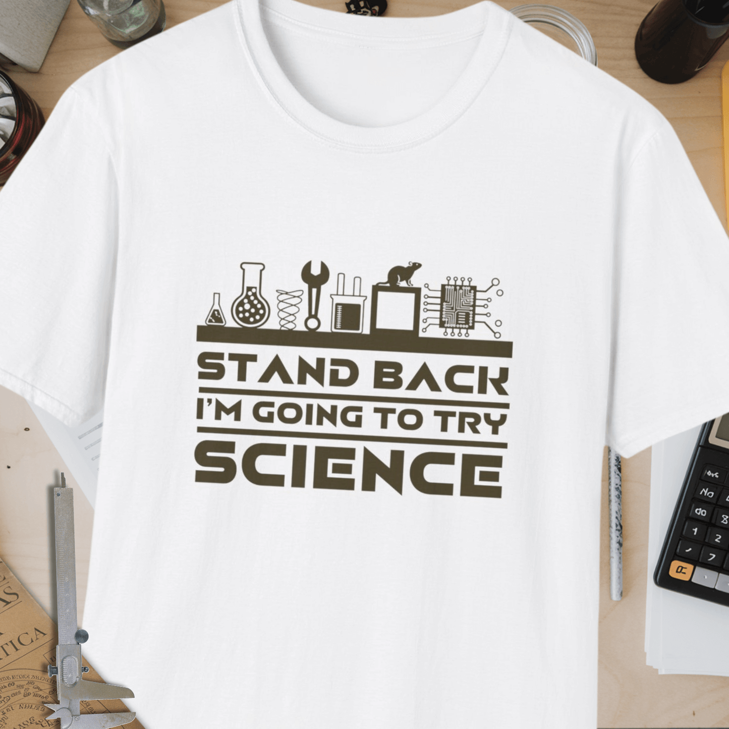 Stand Back Unisex Softstyle T-Shirt