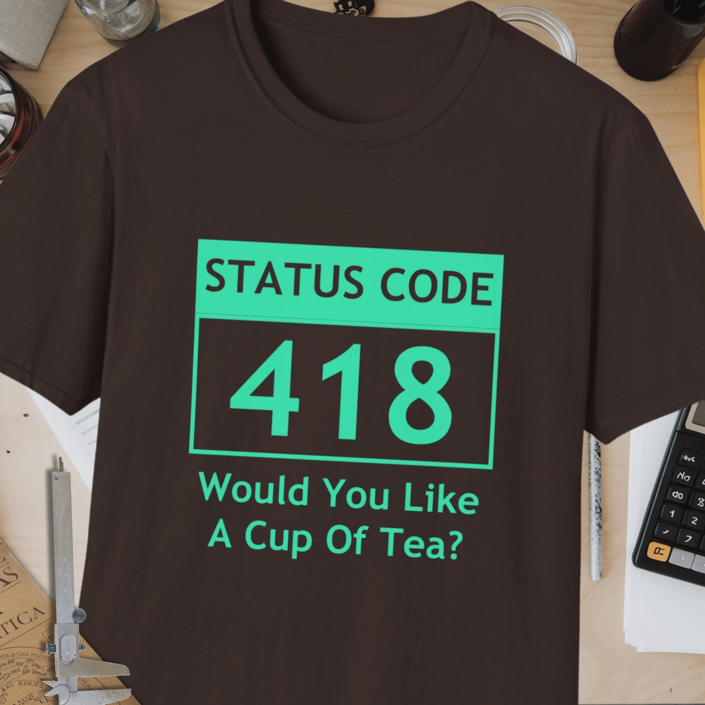 Status Code 418 Unisex Softstyle T-Shirt