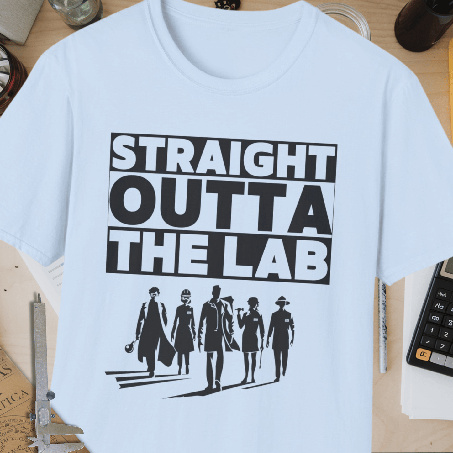 Straight Outta The Lab Unisex Softstyle T-Shirt