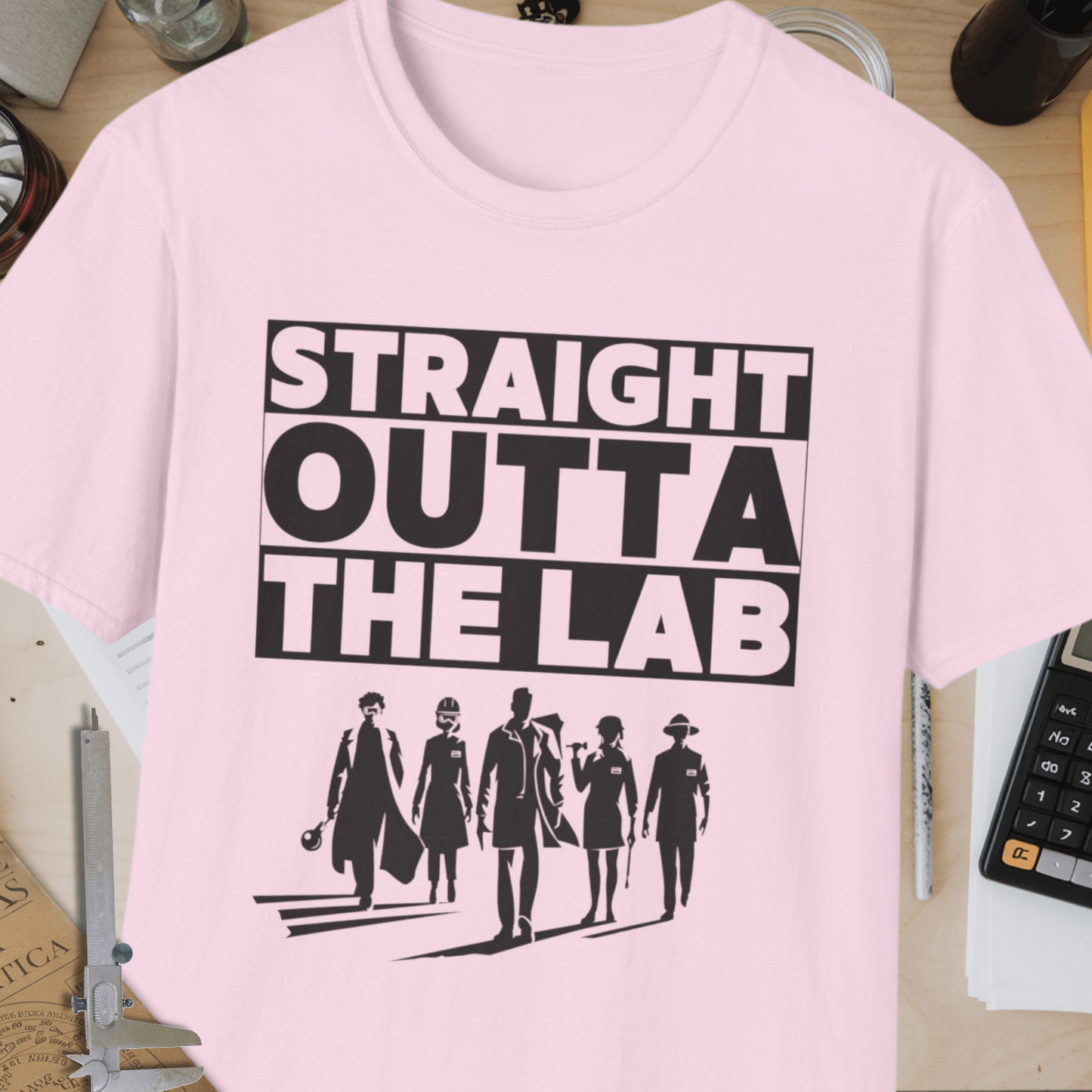 Straight Outta The Lab Unisex Softstyle T-Shirt