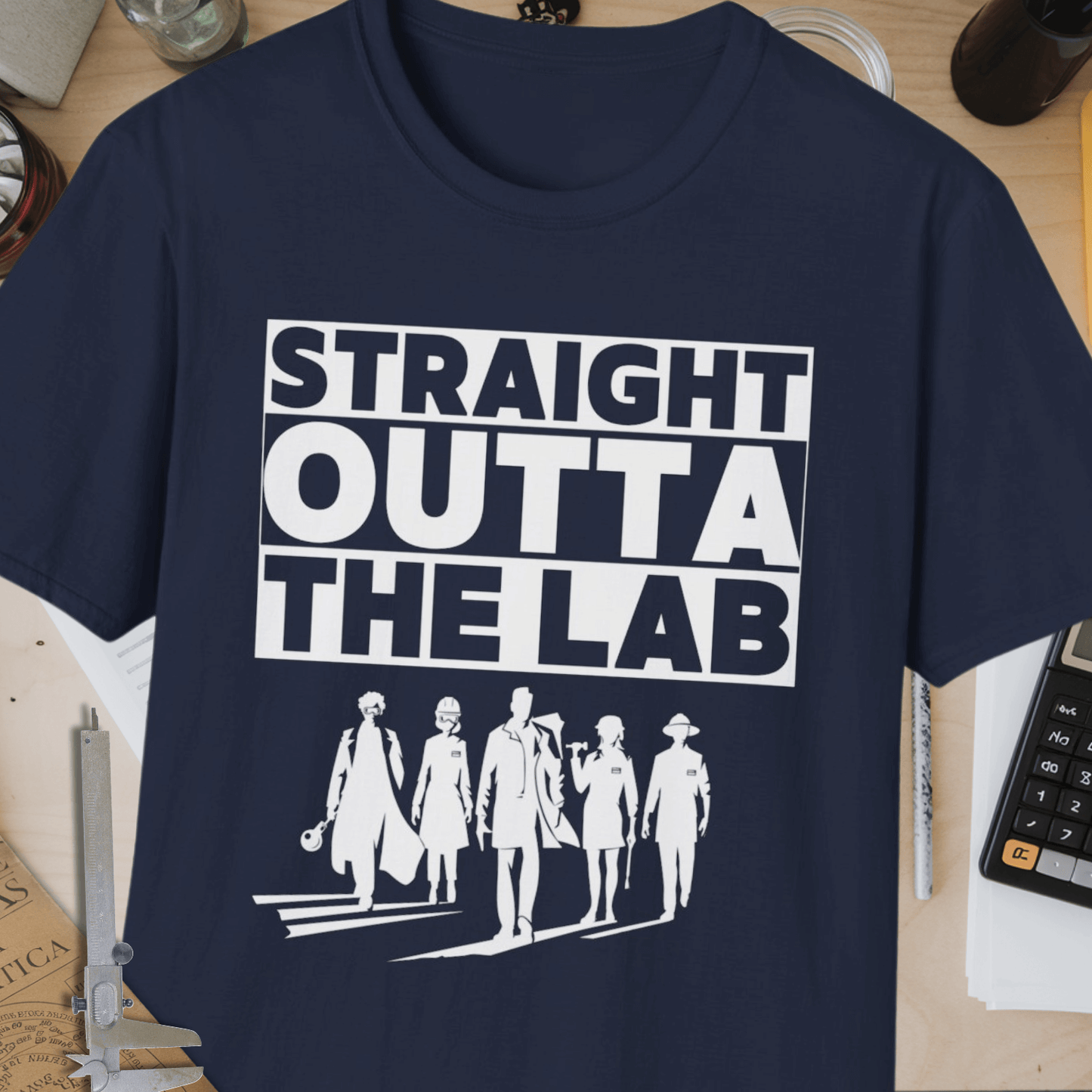 Straight Outta The Lab Unisex Softstyle T-Shirt