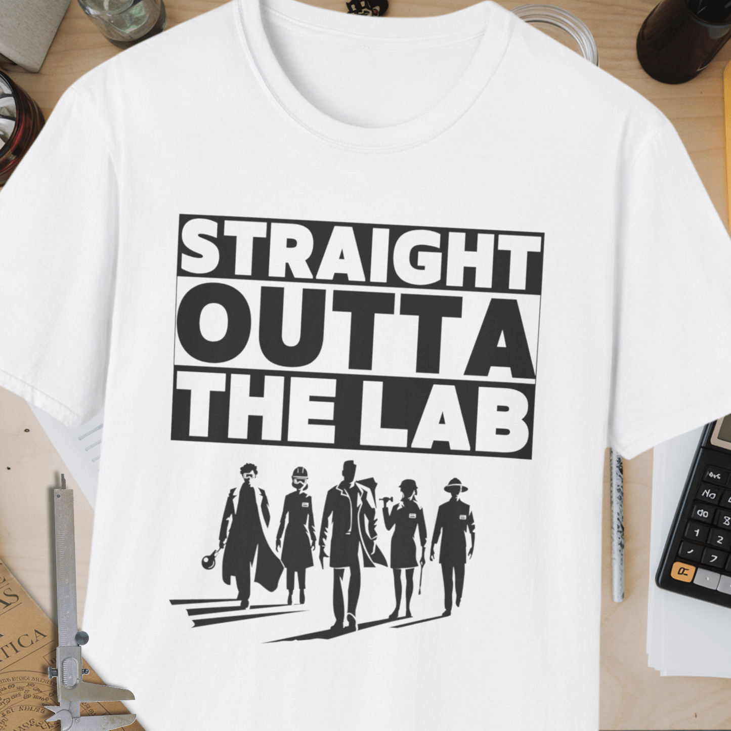 Straight Outta The Lab Unisex Softstyle T-Shirt