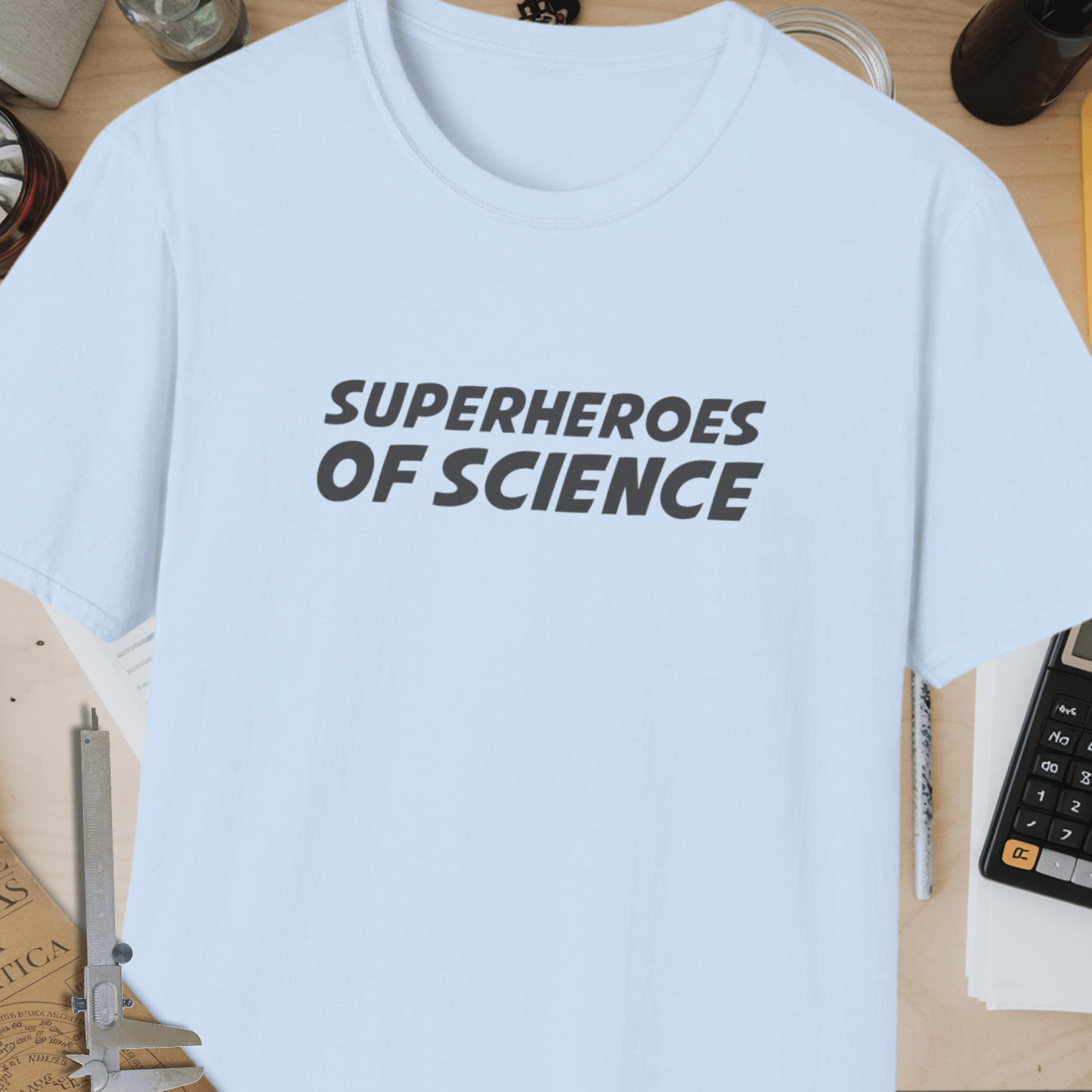 Superheroes Of Science Unisex Softstyle T-Shirt