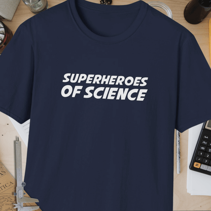 Superheroes Of Science Unisex Softstyle T-Shirt