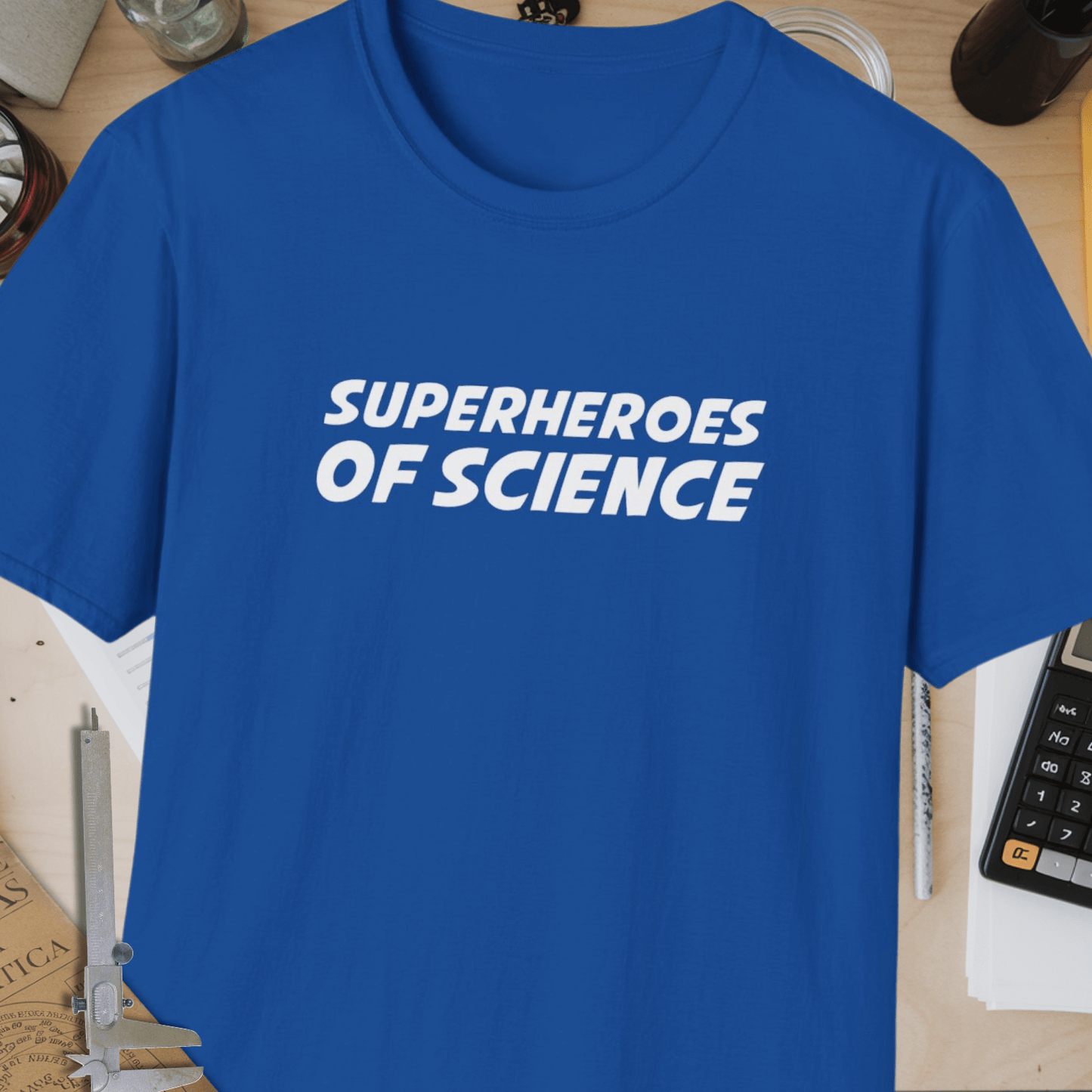 Superheroes Of Science Unisex Softstyle T-Shirt