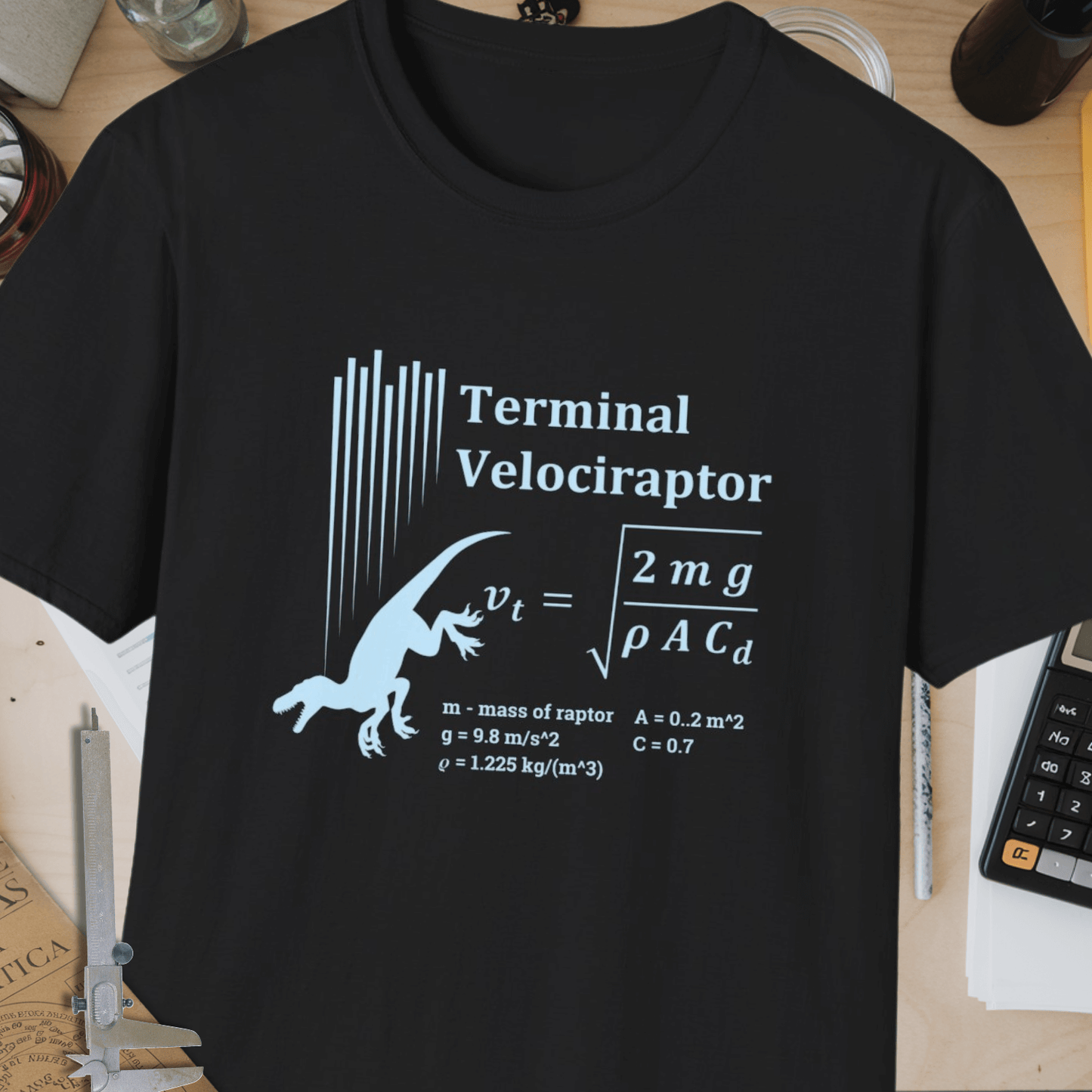 Terminal Velociraptor Unisex Softstyle T-Shirt