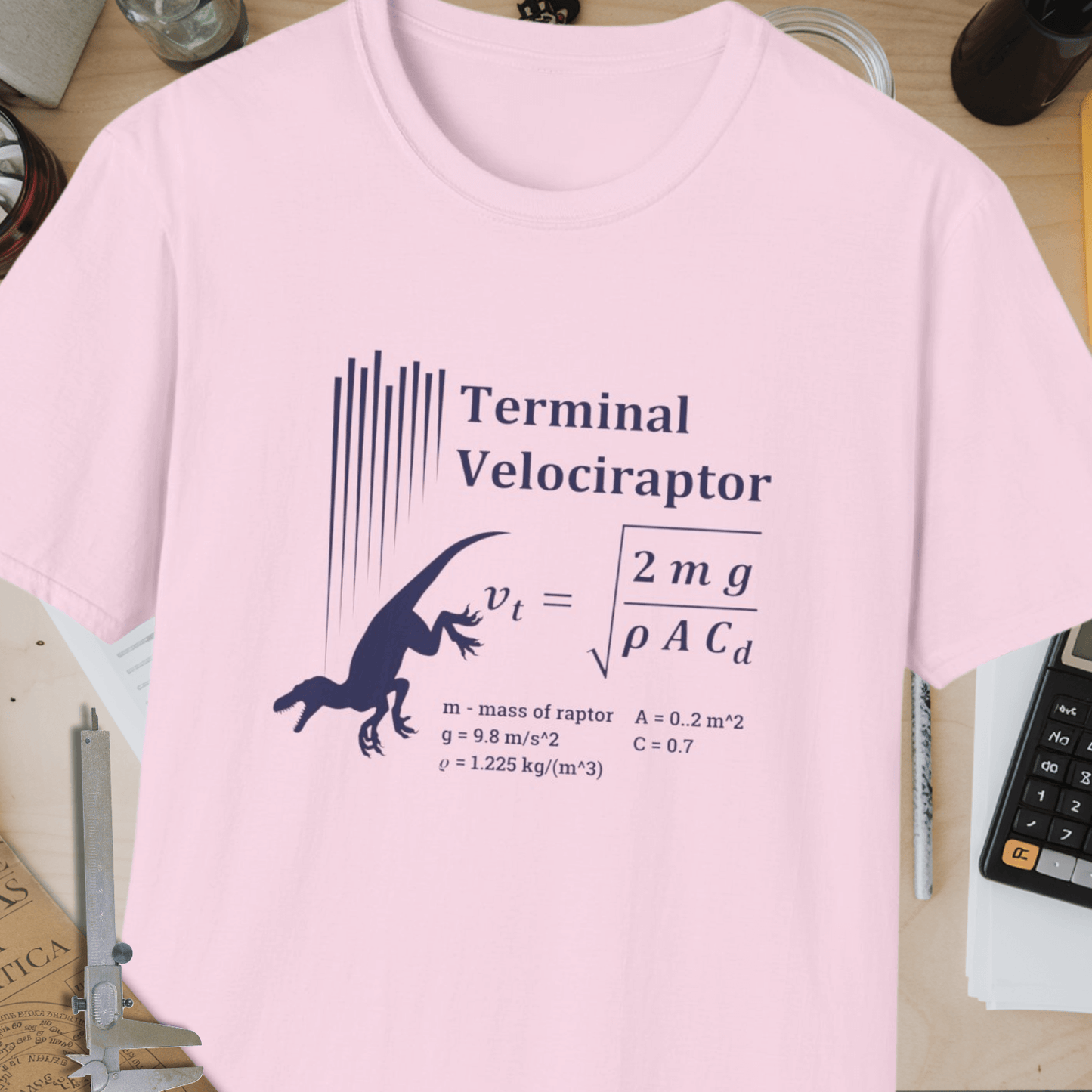 Terminal Velociraptor Unisex Softstyle T-Shirt