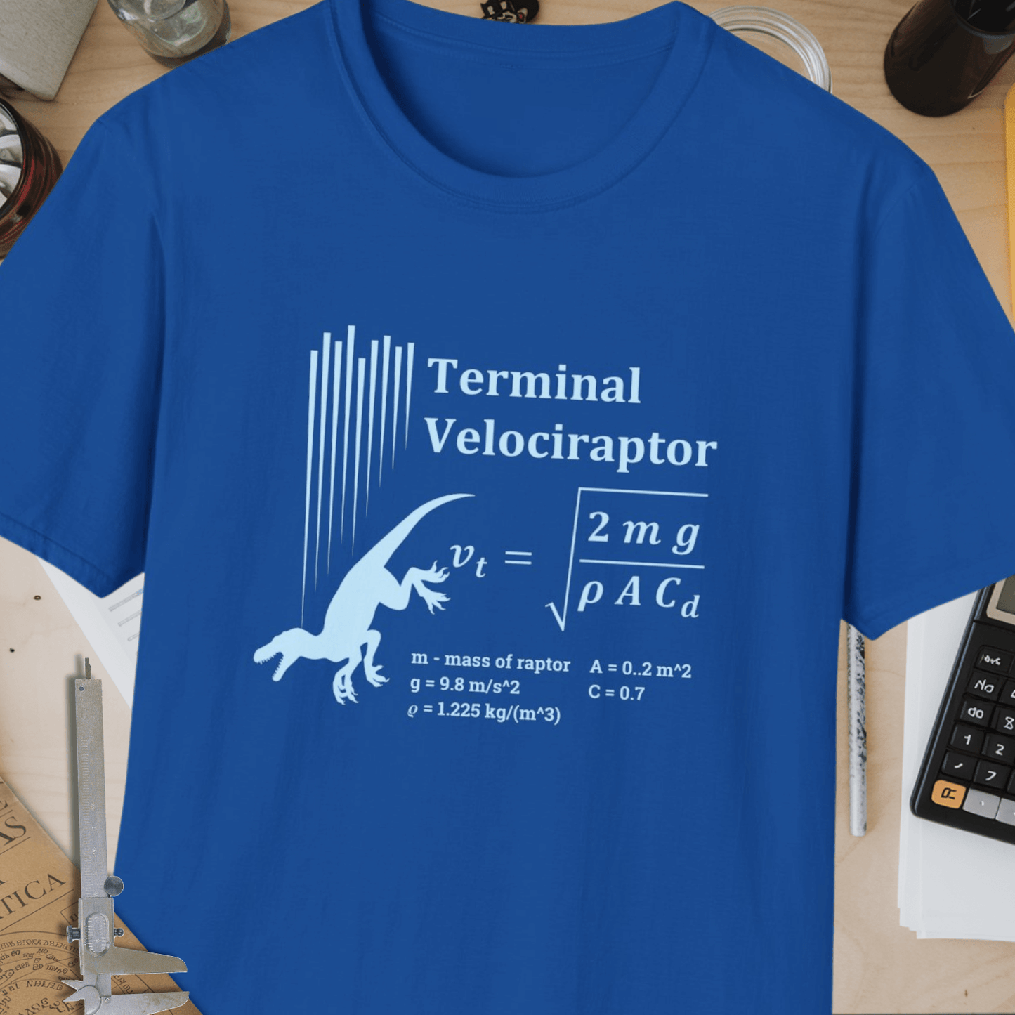 Terminal Velociraptor Unisex Softstyle T-Shirt