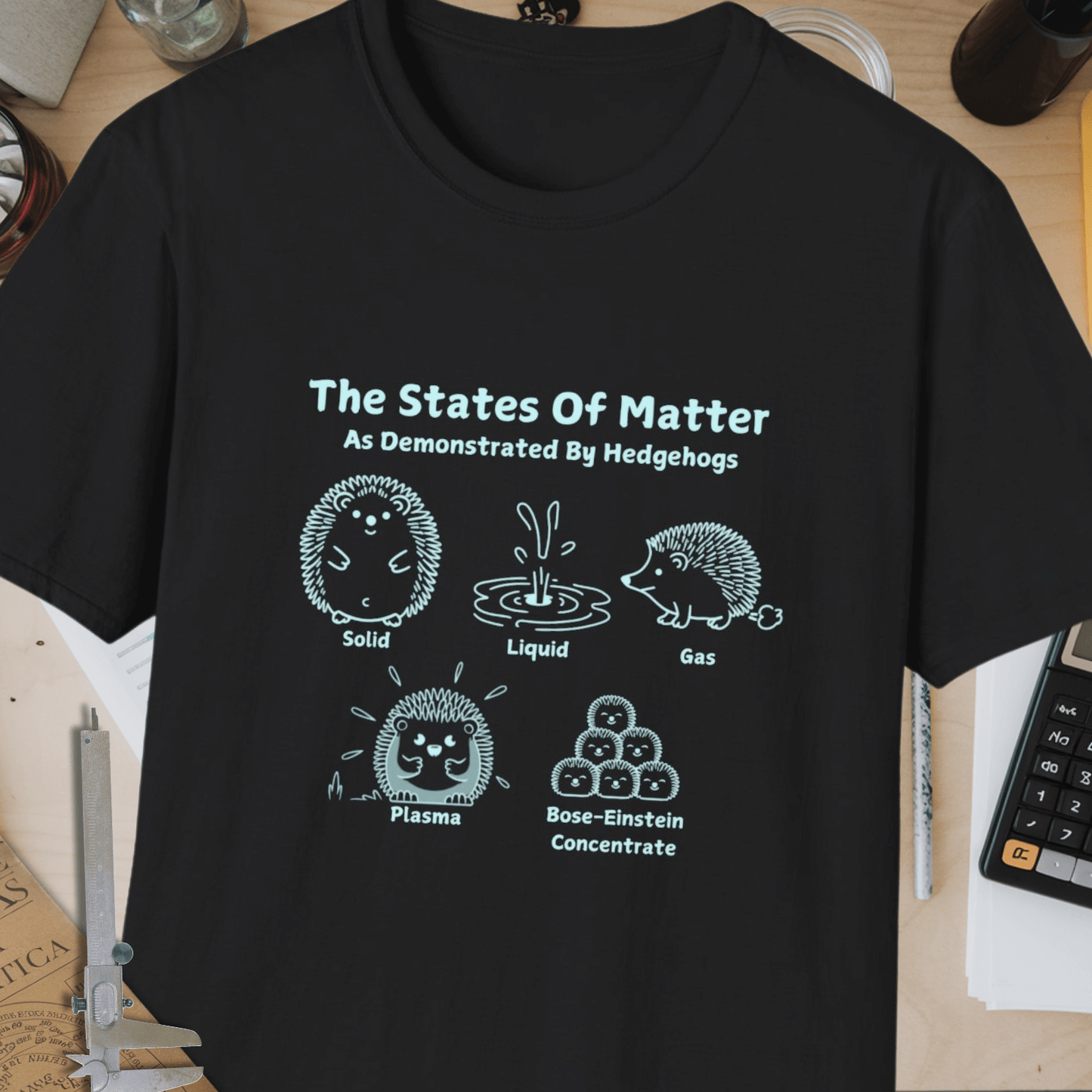 The States Of Matter Unisex Softstyle T-Shirt