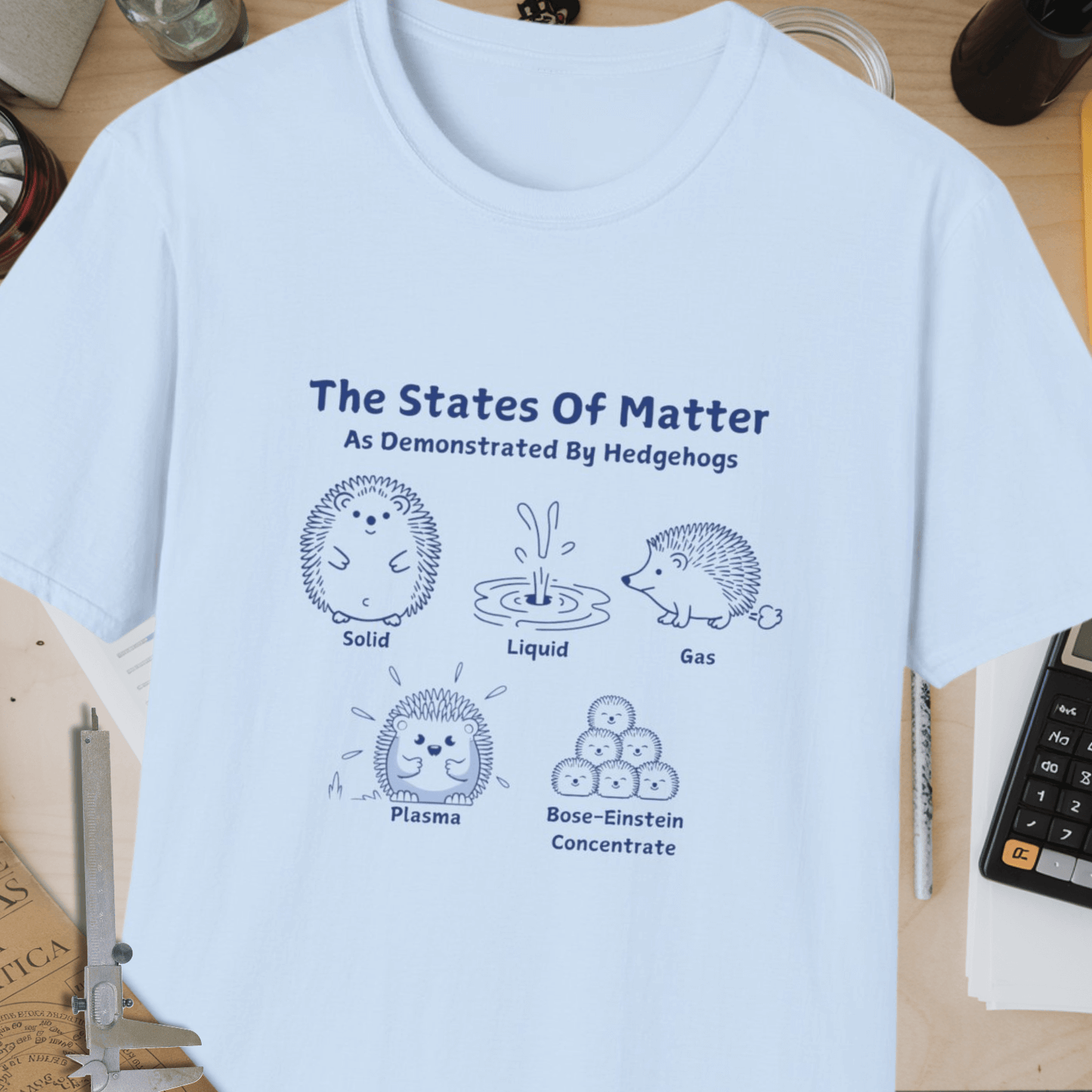 The States Of Matter Unisex Softstyle T-Shirt