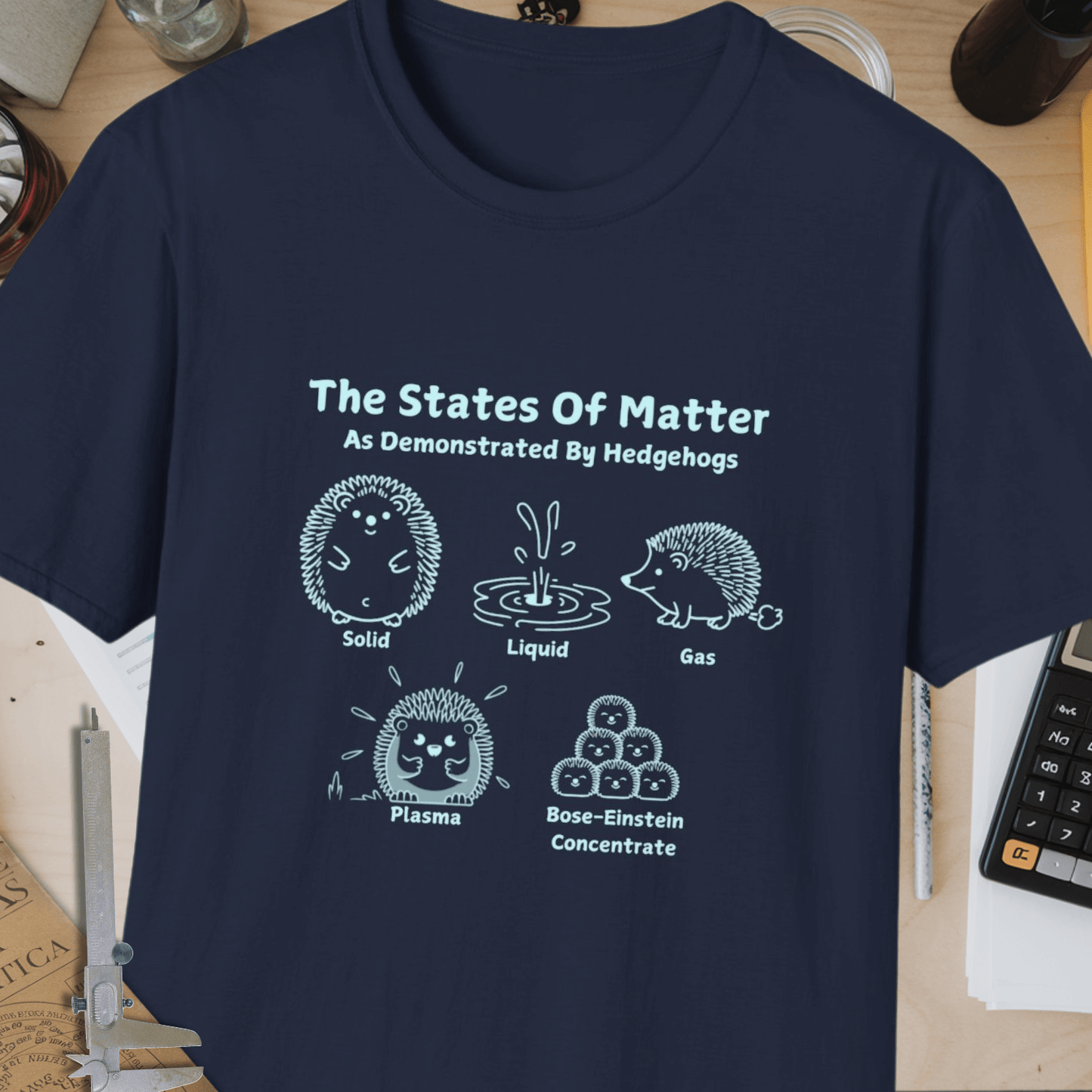 The States Of Matter Unisex Softstyle T-Shirt