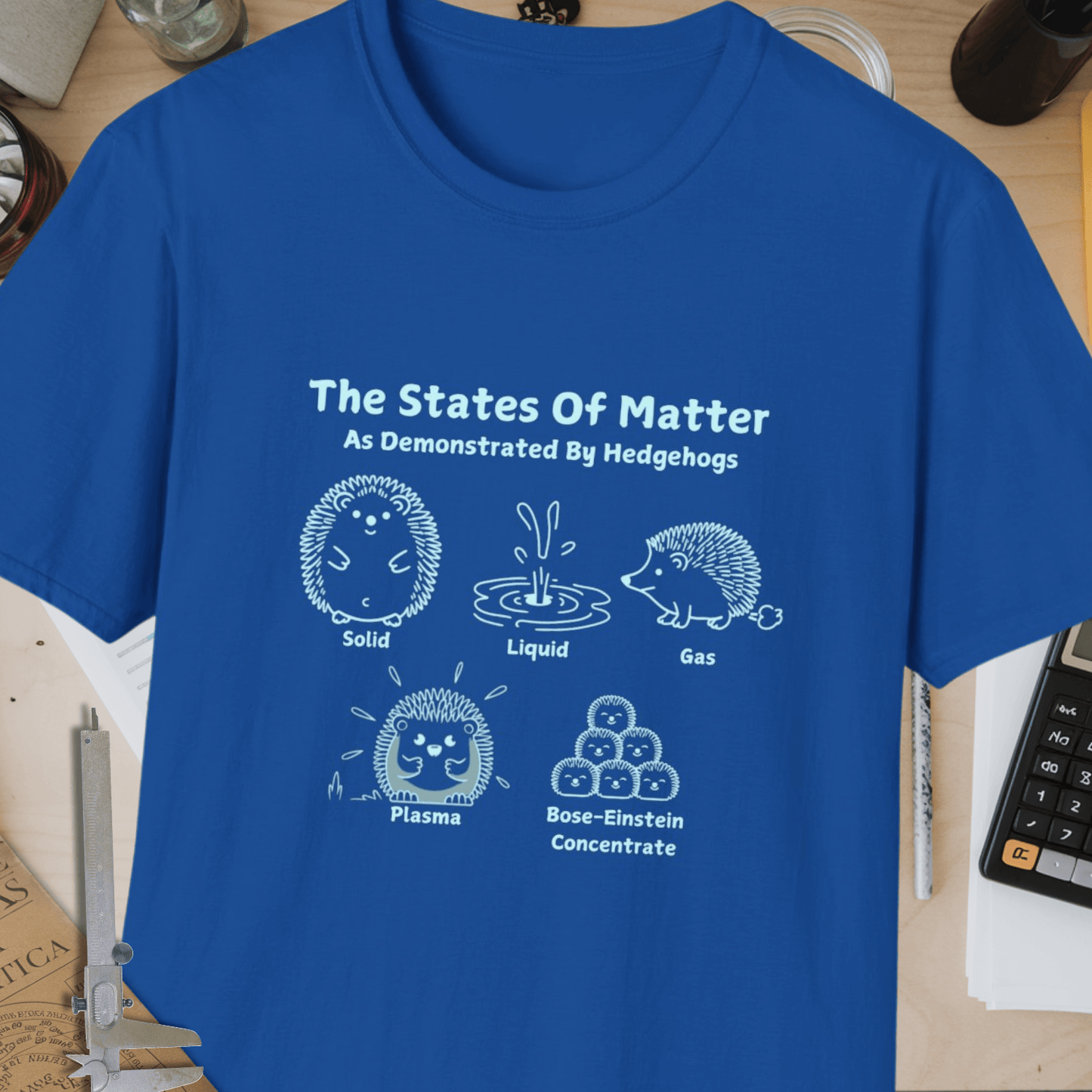 The States Of Matter Unisex Softstyle T-Shirt