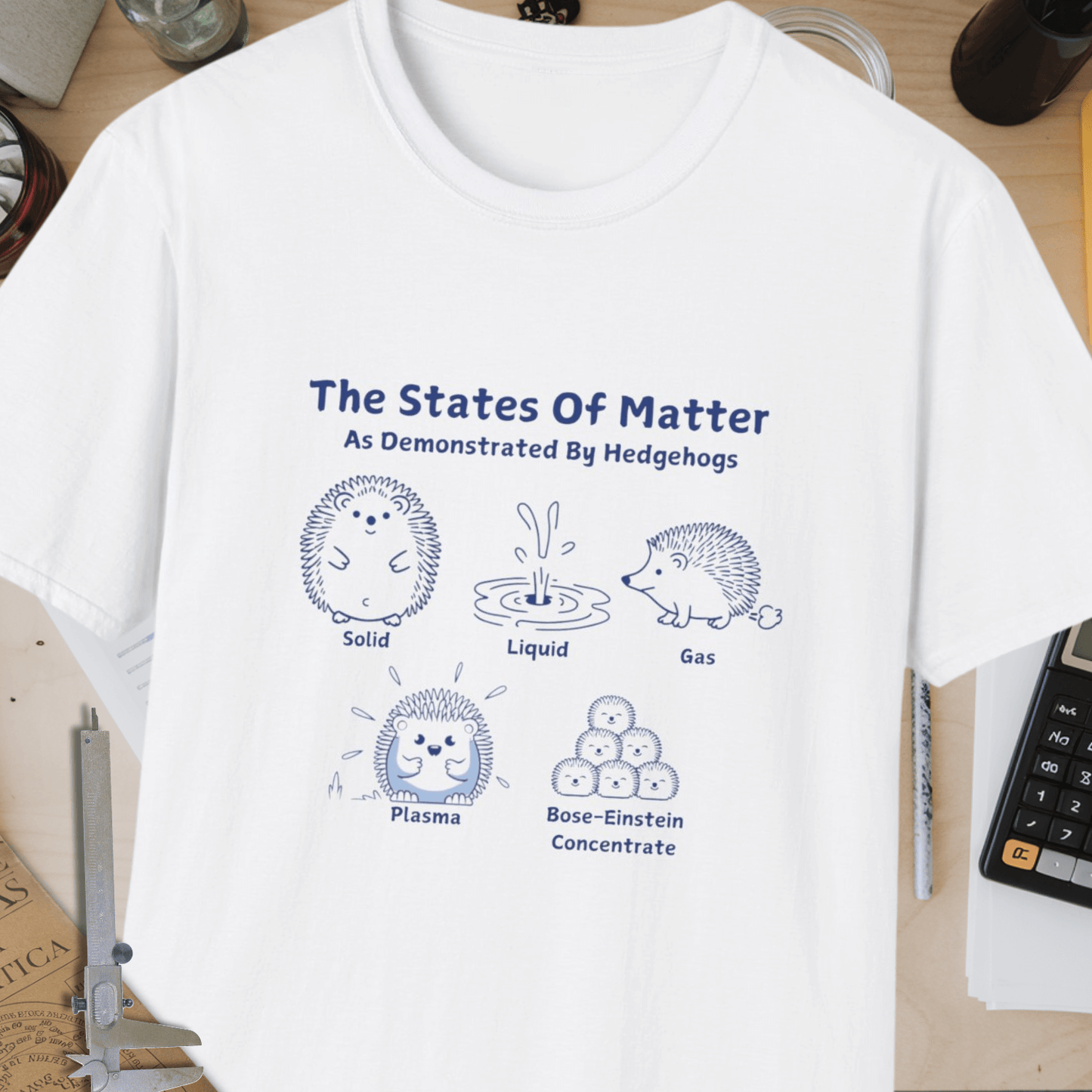 The States Of Matter Unisex Softstyle T-Shirt