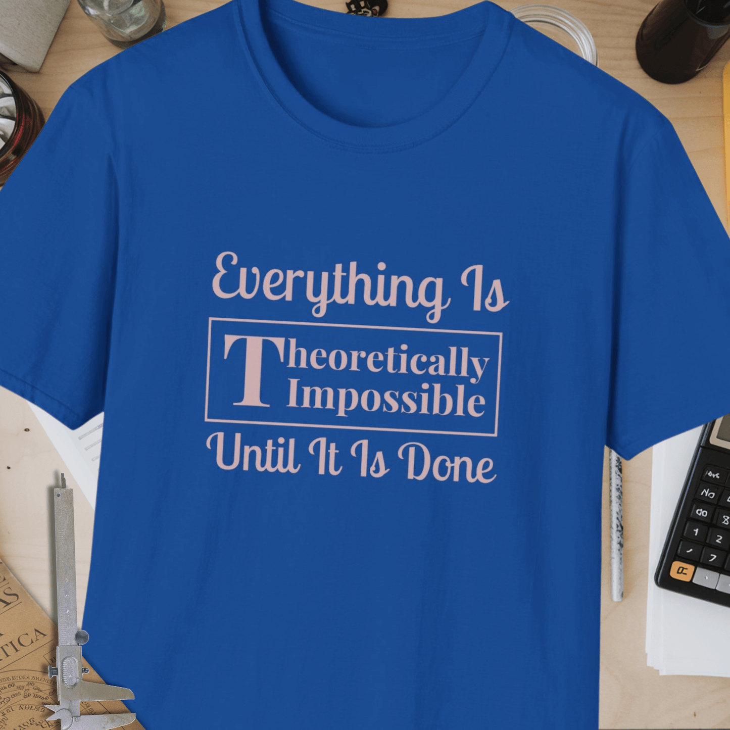 Theoretically Possible Unisex Softstyle T-Shirt