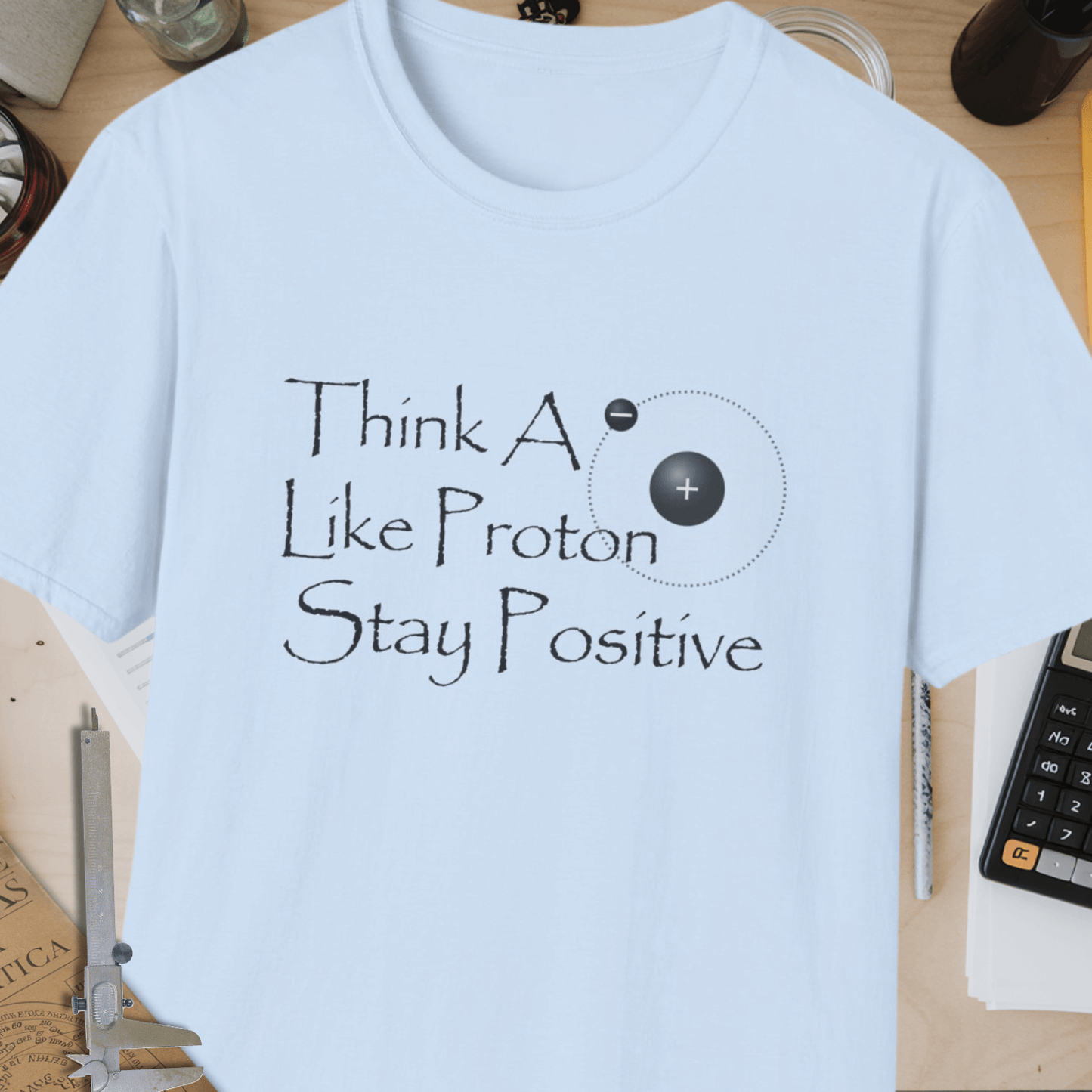 Think Like A Proton Unisex Softstyle T-Shirt