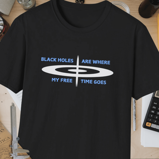 Where My Free Time Goes Unisex Softstyle T-Shirt