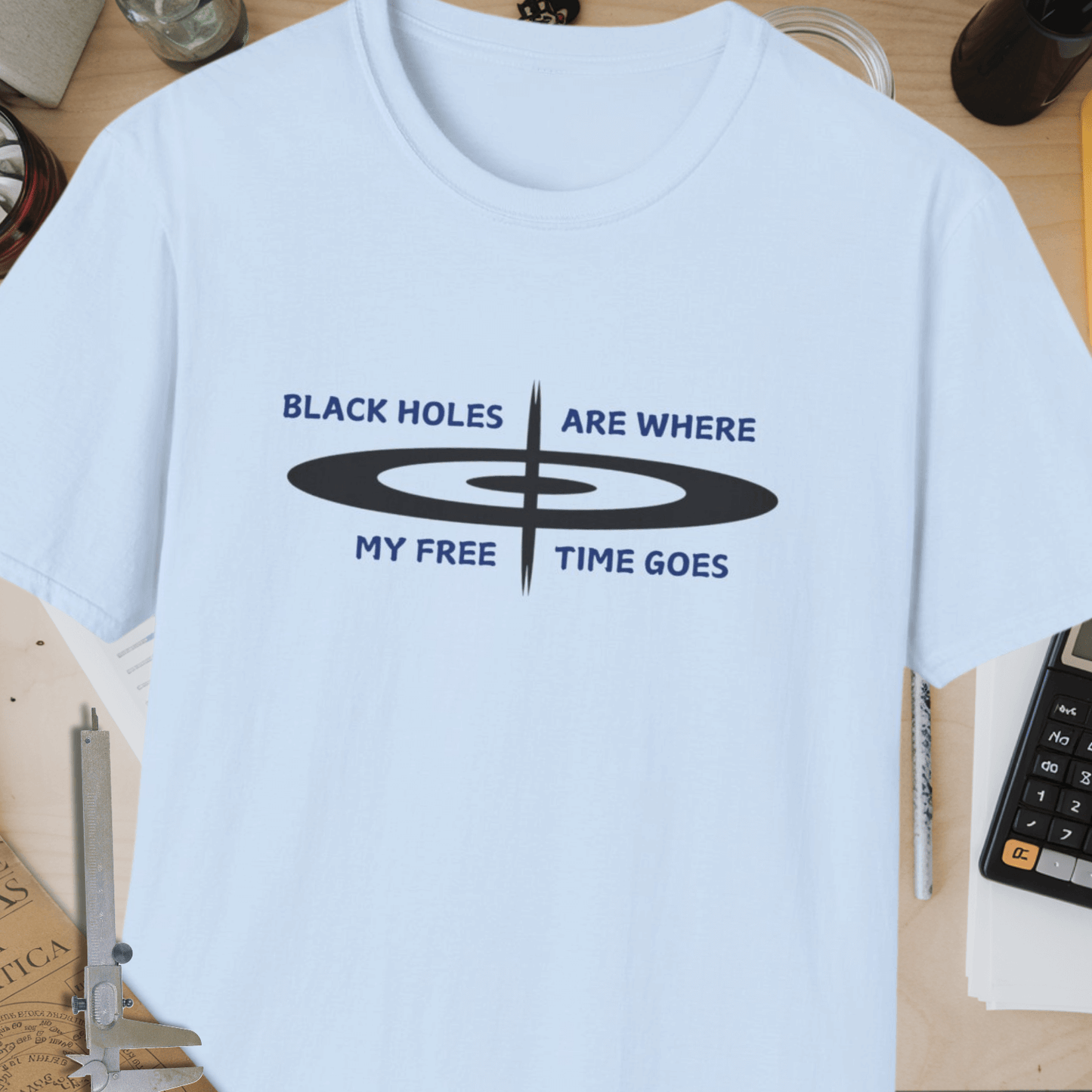 Where My Free Time Goes Unisex Softstyle T-Shirt